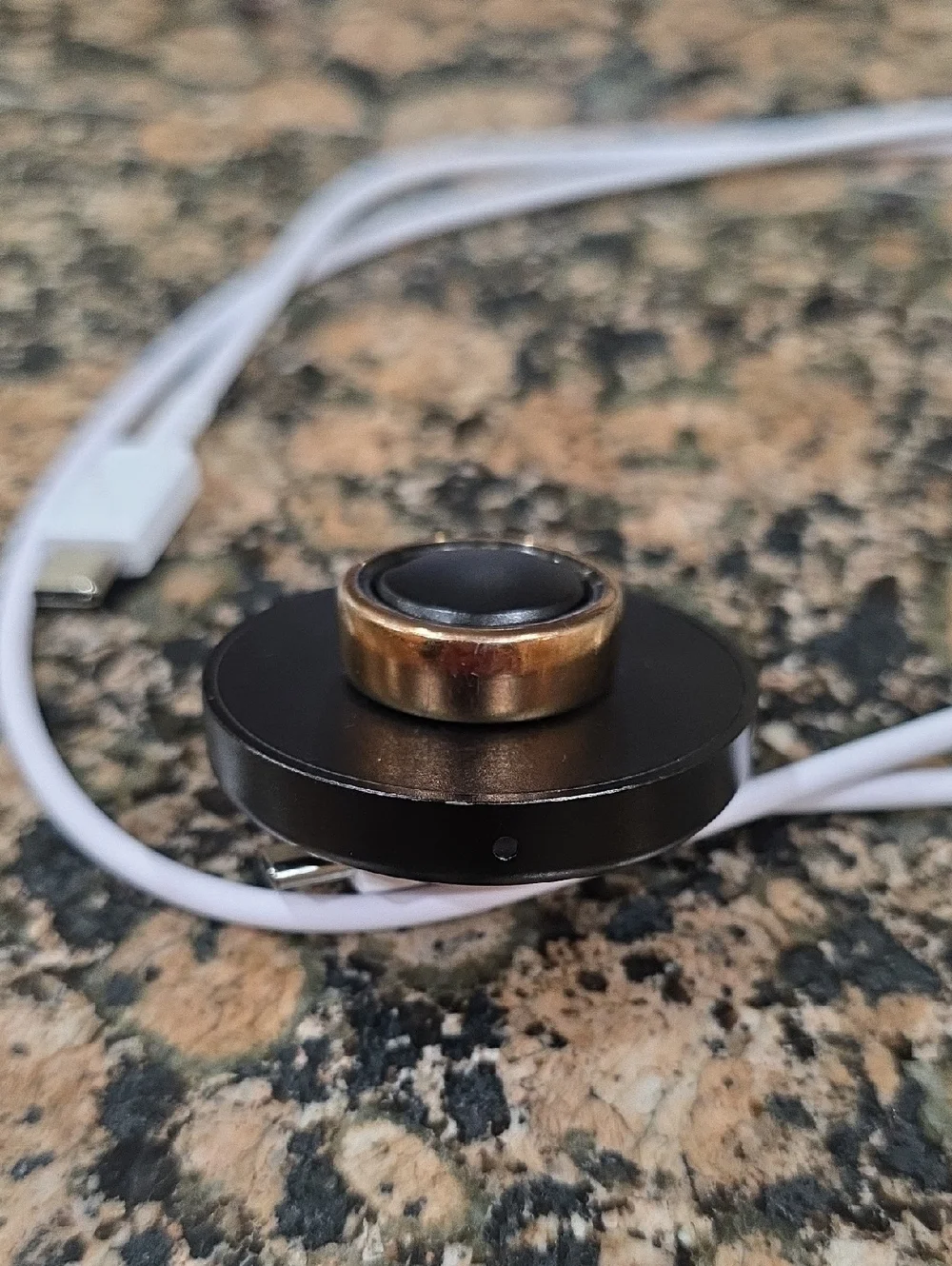Oura Ring Rose Gold Gen 3 Size 8 Cable And Charger Included